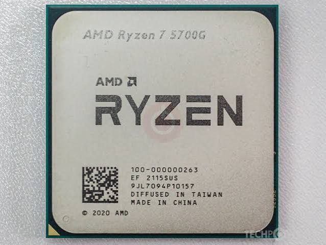 AMD Ryzen 7 5700G Processor with Fan (AM4) – image 3