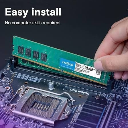 Crucial 8GB DDR4 3200MHz Desktop RAM – image 3