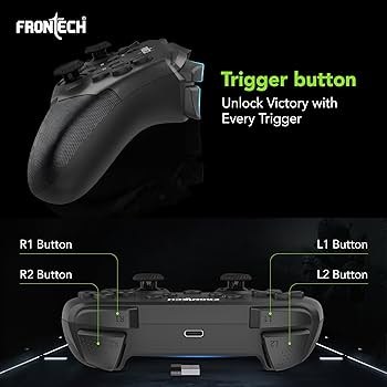 Frontech GP-0002 Wireless Gaming Pad – image 3