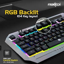 Frontech KB0038 Gaming Keyboard & Mouse Combo – image 2