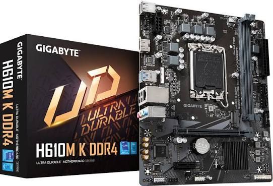 Gigabyte H610M K Motherboard (LGA1700)