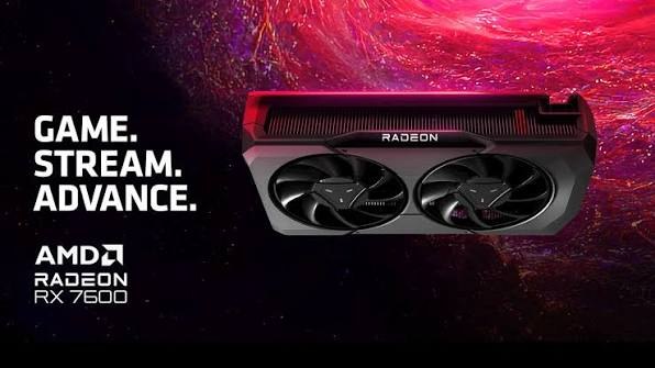 Gigabyte Radeon RX 7600 Gaming OC 8GB (3 Fan) Graphics Card – image 2