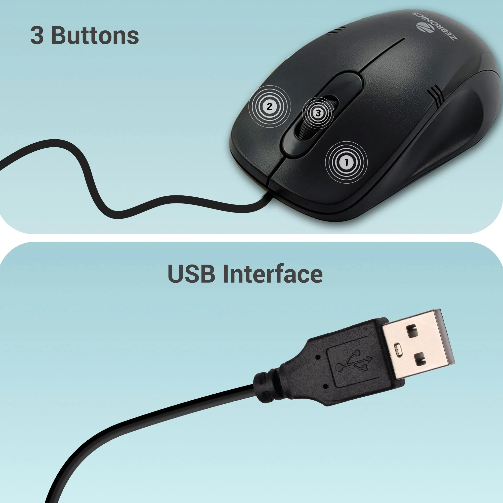 ZEBRONICS POWER PLUS MOUSE