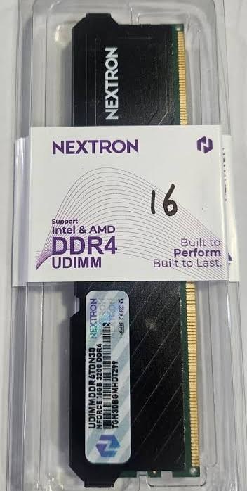 Nextron 16GB DDR4 3200MHz RAM with Heatsink