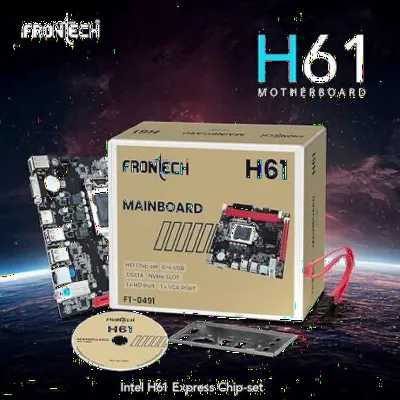 Frontech Frontech H61 Motherboard (LGA1155, DDR3)