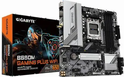 Gigabyte Gigabyte B650M Gaming WiFi Motherboard (AM5, DDR5, 2 RAM slots)