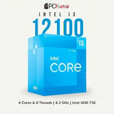 Intel Intel Core i3-12100 Processor (12th Gen, LGA1700)