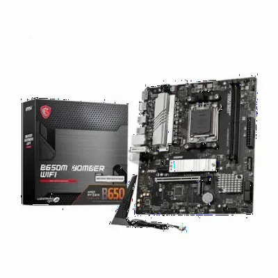MSI MSI B650M Bomber WiFi Motherboard (AM5, DDR5)