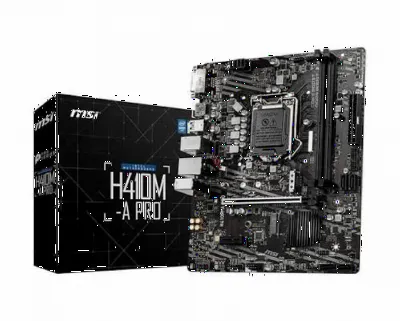 MSI MSI H410M-A PRO Motherboard (LGA1200, 10th Gen)